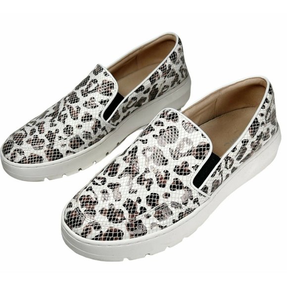 Vionic Women's Leopard Print Slip-On Sneakers - Picture 1 of 9